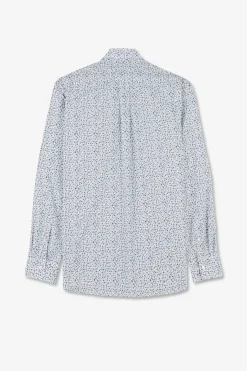 Outlet Cheie Beu Cair A icro otif Feuri Homme Chemises