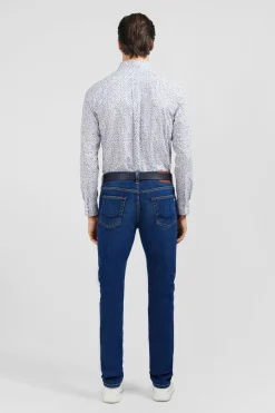 Outlet Cheie Beu Cair A icro otif Feuri Homme Chemises