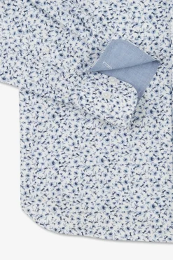 Outlet Cheie Beu Cair A icro otif Feuri Homme Chemises