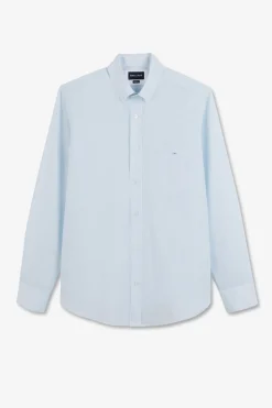 Clearance Cheie Beu Cair A Rayure Homme Chemises