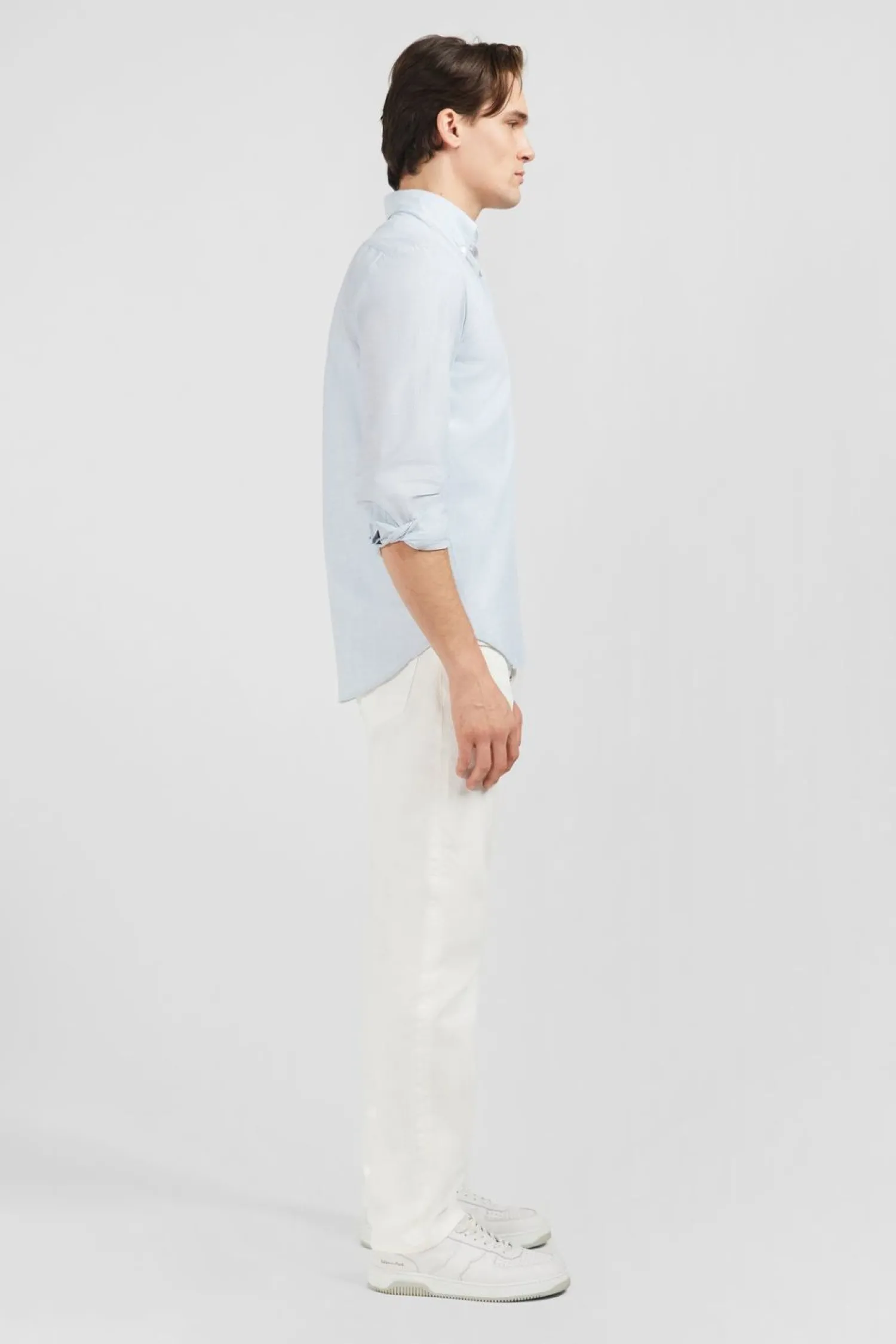 Online Cheie Beu Cair En Coton Dobby Homme Chemises