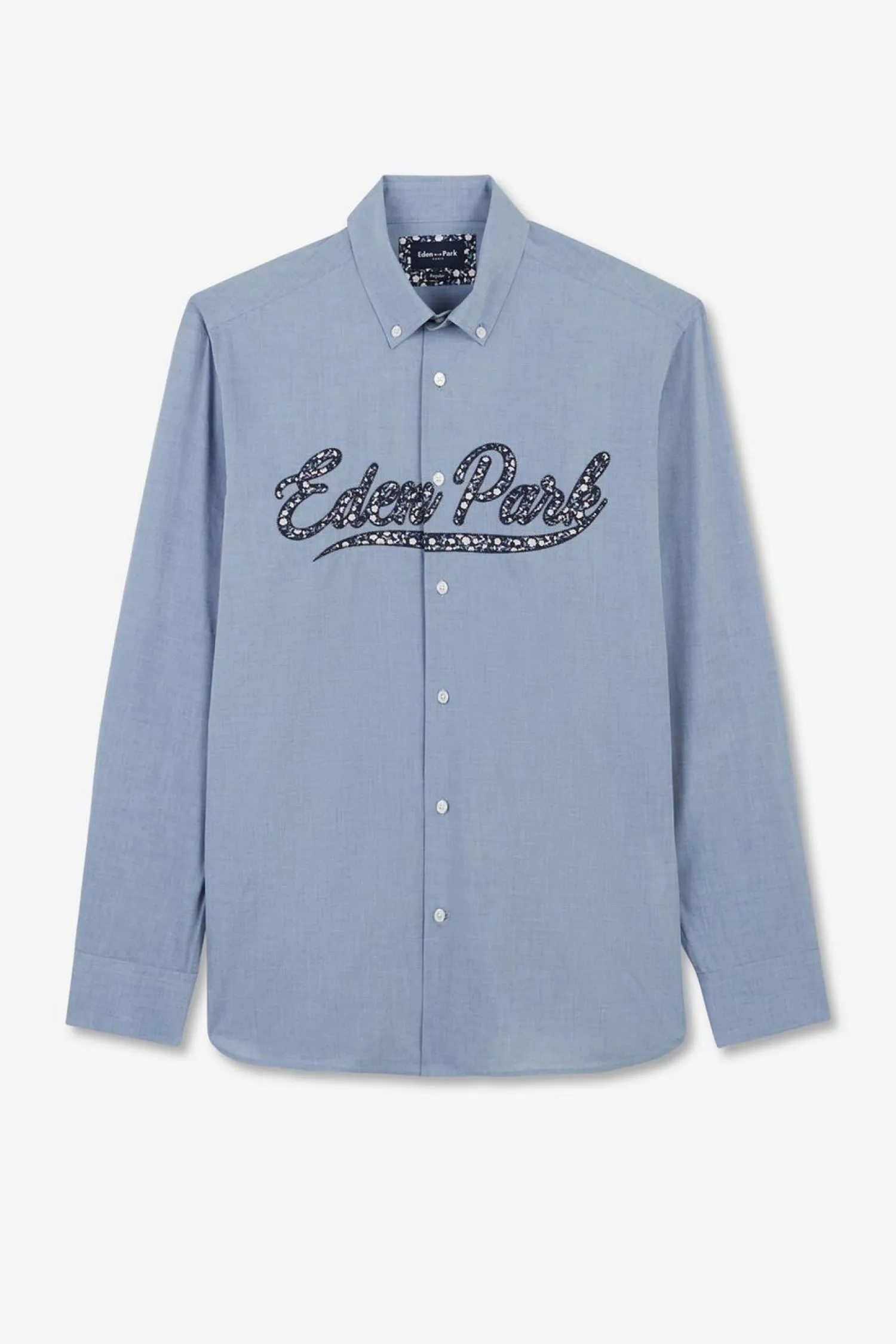 Sale Cheie Beue A Broderie Feurie Homme Chemises