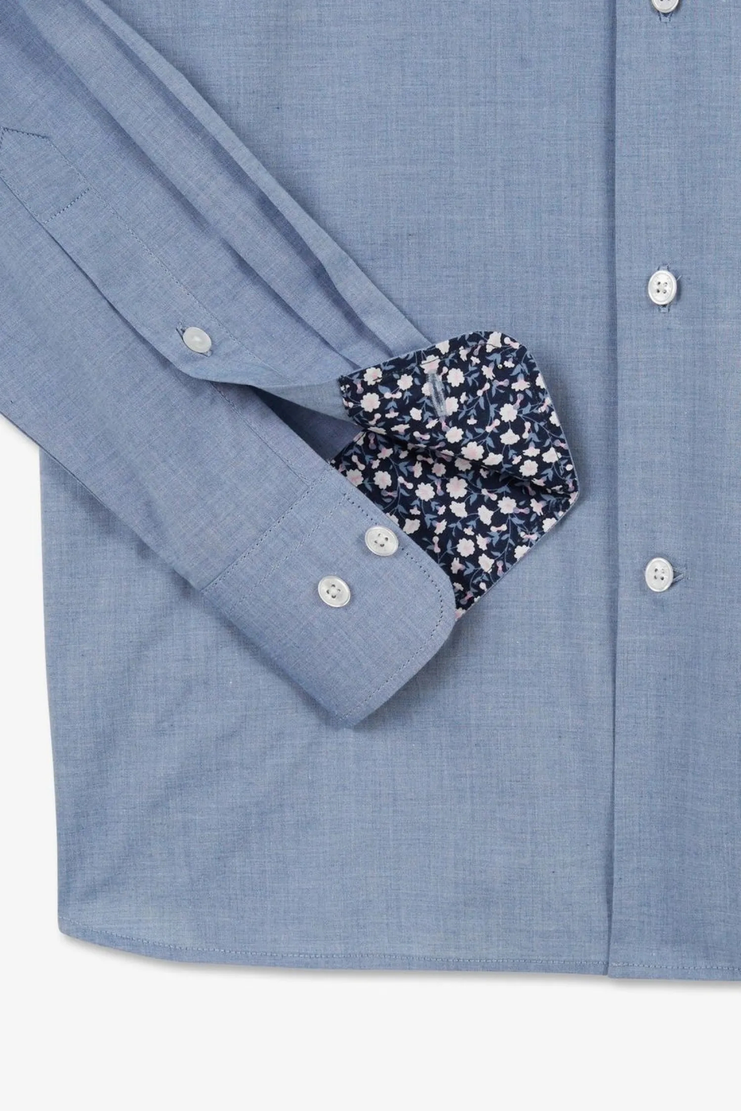 Sale Cheie Beue A Broderie Feurie Homme Chemises