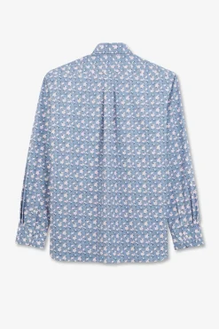 Clearance Cheie Beue Ipriee Excuif Feur Homme Chemises