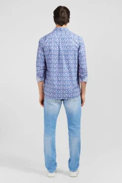 Clearance Cheie Beue Ipriee Excuif Feur Homme Chemises