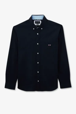 Best Cheie Beu Fonce A Broderie Homme Chemises