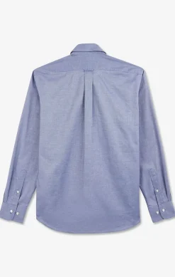 Sale Cheie Beu arine Unie En Coton Homme Chemises