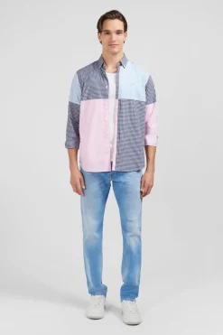 Hot Cheie Coorbock A Carreaux Homme Chemises
