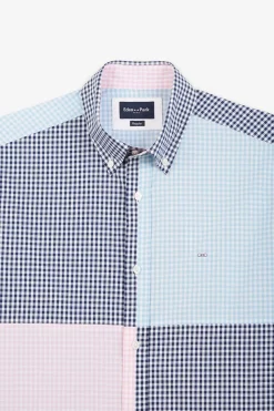 Hot Cheie Coorbock A Carreaux Homme Chemises