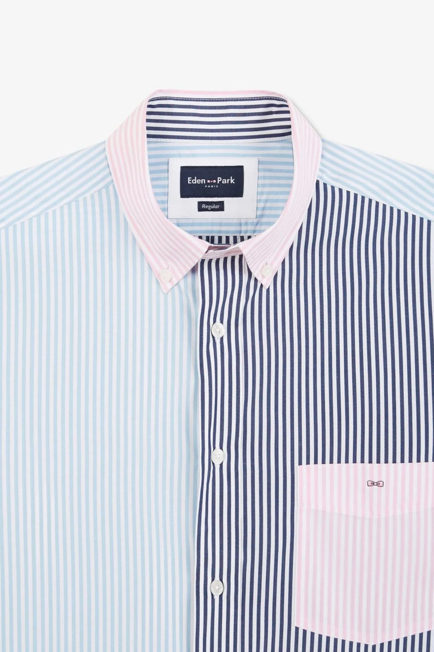 Online Cheie Coorbock A Rayure Homme Chemises