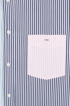 Online Cheie Coorbock A Rayure Homme Chemises