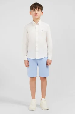 Discount Chemise En Coton Blanc Enfant Enfant