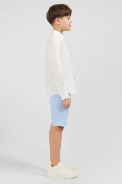 Discount Chemise En Coton Blanc Enfant Enfant