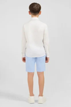 Discount Chemise En Coton Blanc Enfant Enfant