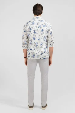 Discount Cheie En Coton Banc Ipriee Feur Homme Chemises