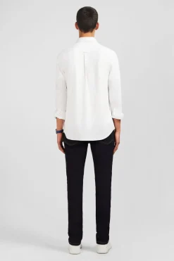 Hot Cheie En Coton Pinpoint Banc Homme Chemises