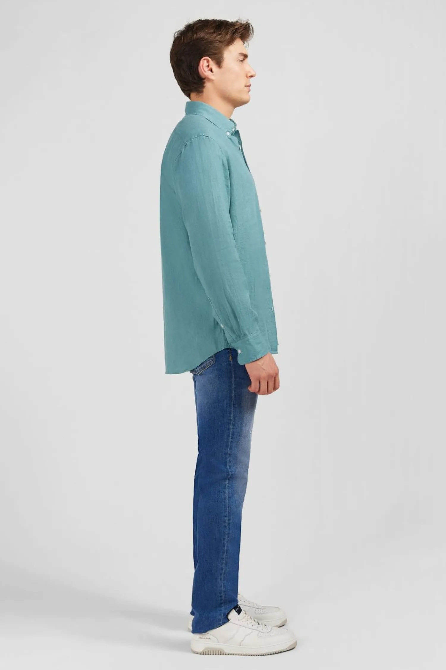 Discount Cheie En in Verte Homme Chemises