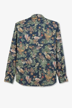 Best Cheie En Voie De Coton Iprie Feuie Homme Chemises