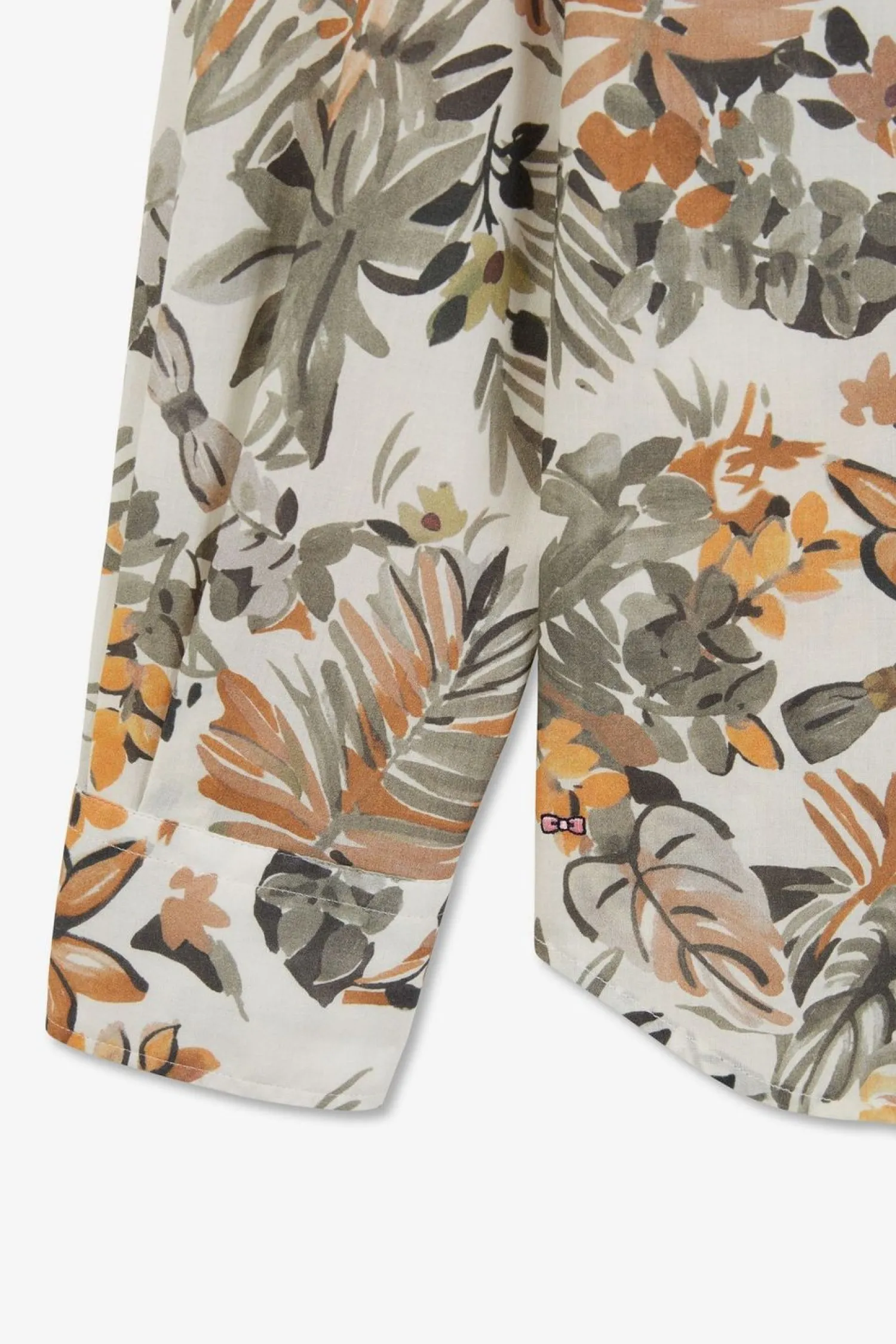 Outlet Cheie En Voie De Coton Iprie Feuie Homme Chemises