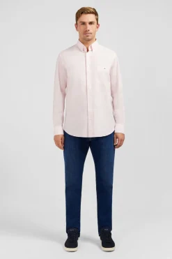Clearance Cheie Roe En Coton Dobby Homme Chemises