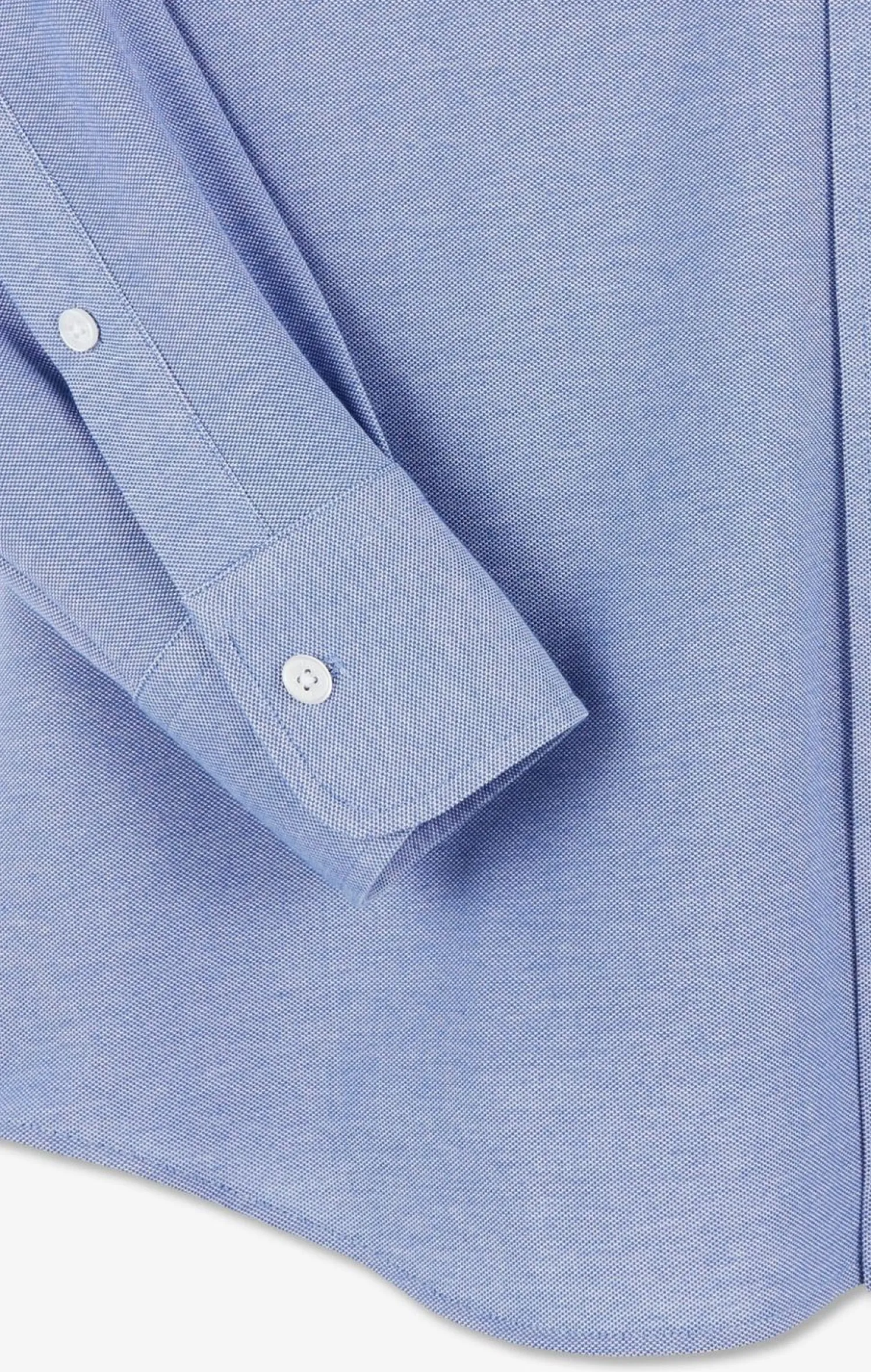 Clearance Cheie i En Coton Pinpoint Beu Homme Chemises