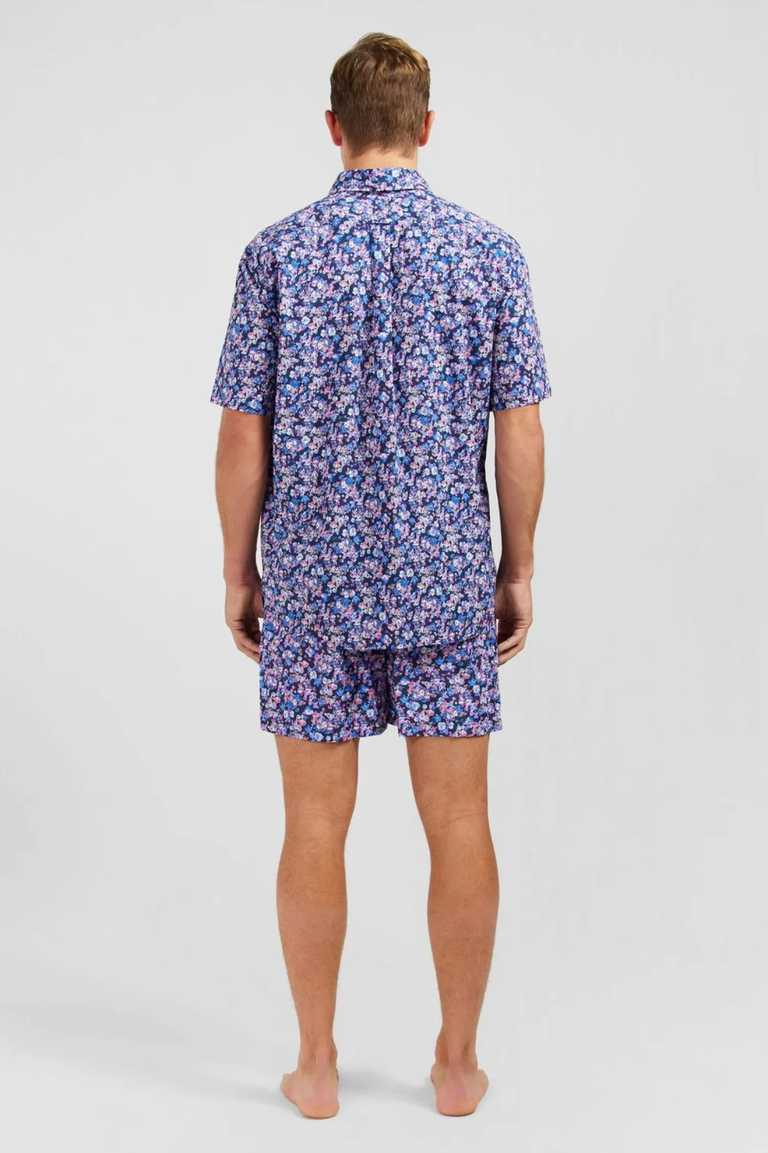 New Cheiette A Iprie Feuri Homme Chemisettes