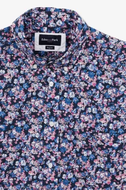 New Cheiette A Iprie Feuri Homme Chemisettes