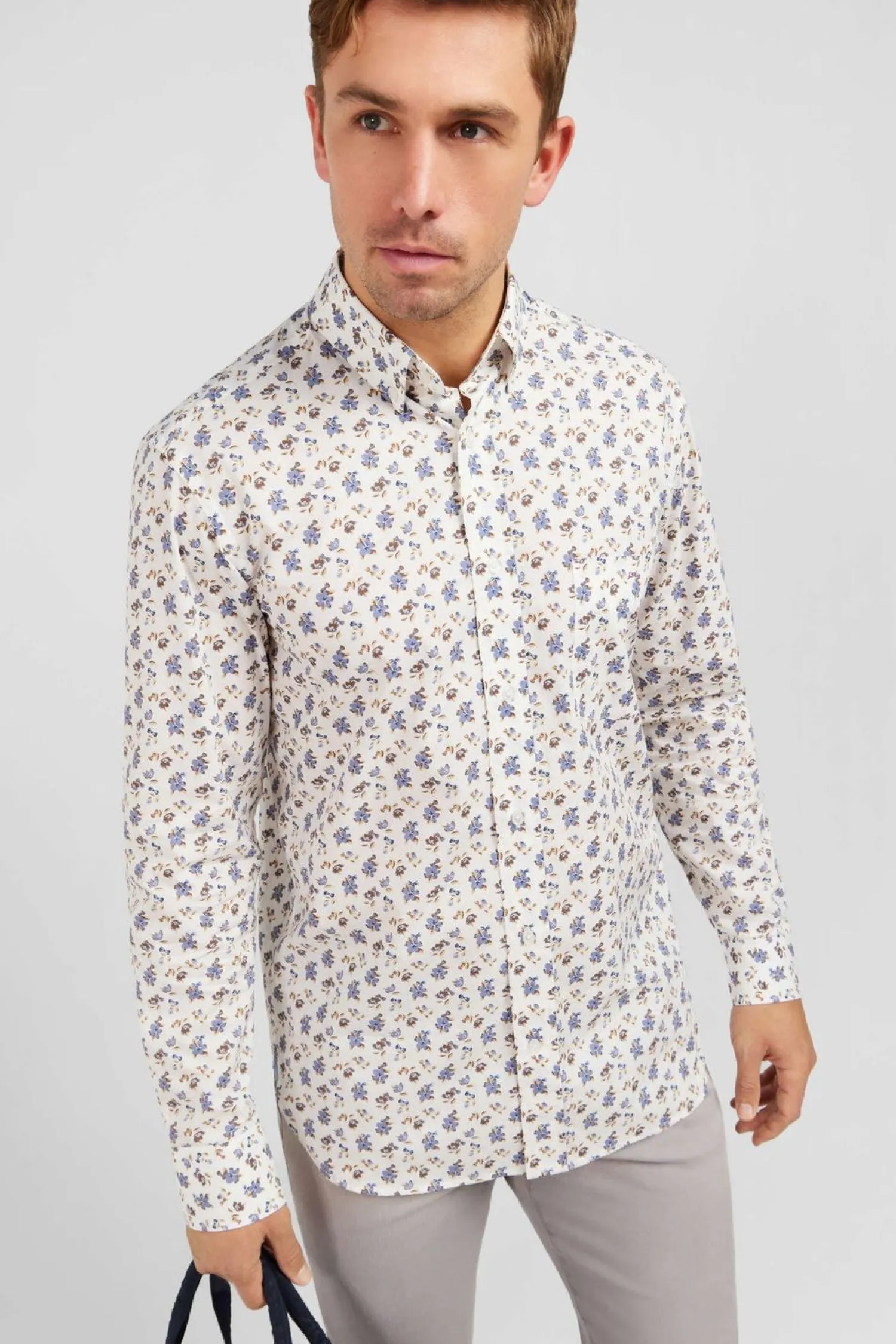 New Cheiette Beige Ipriee Excuif Cerce Homme Chemises