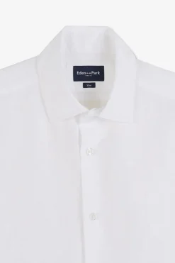 Online Cheiette Banche A Detai Excuif Feuri Homme Chemisettes