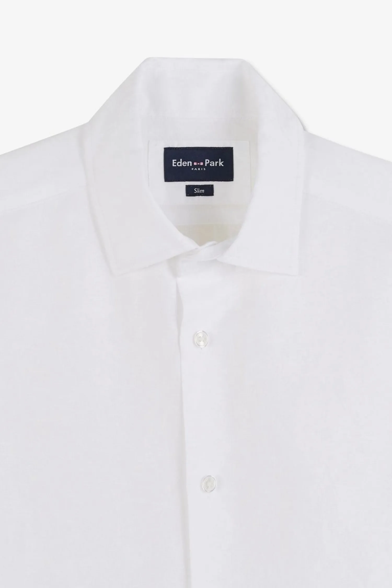 Online Cheiette Banche A Detai Excuif Feuri Homme Chemisettes