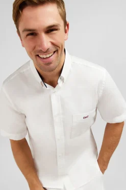 Online Cheiette Banche A Detai Noeud Papion Homme Chemisettes
