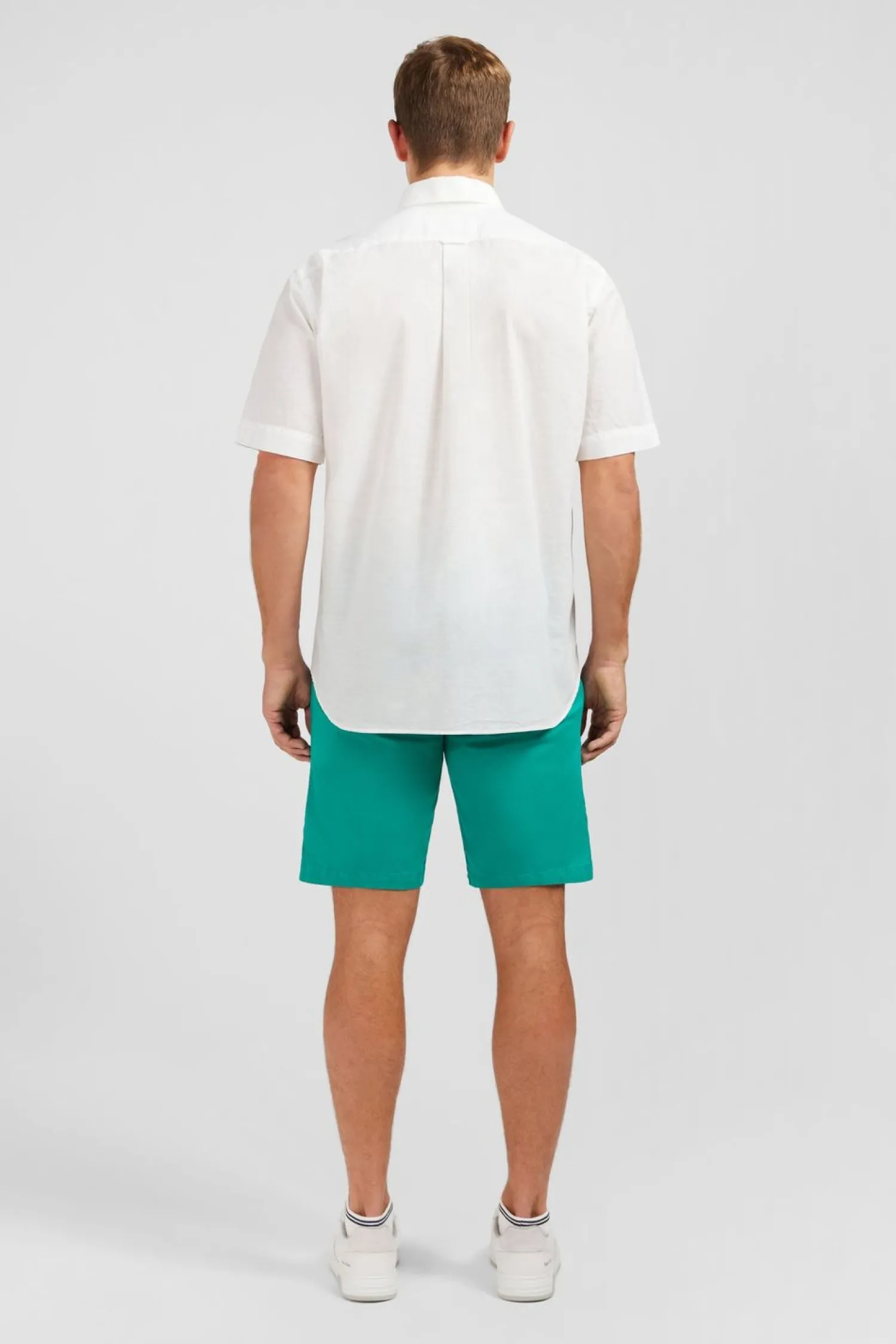 Hot Cheiette Banche En Coton Dobby Homme Chemisettes