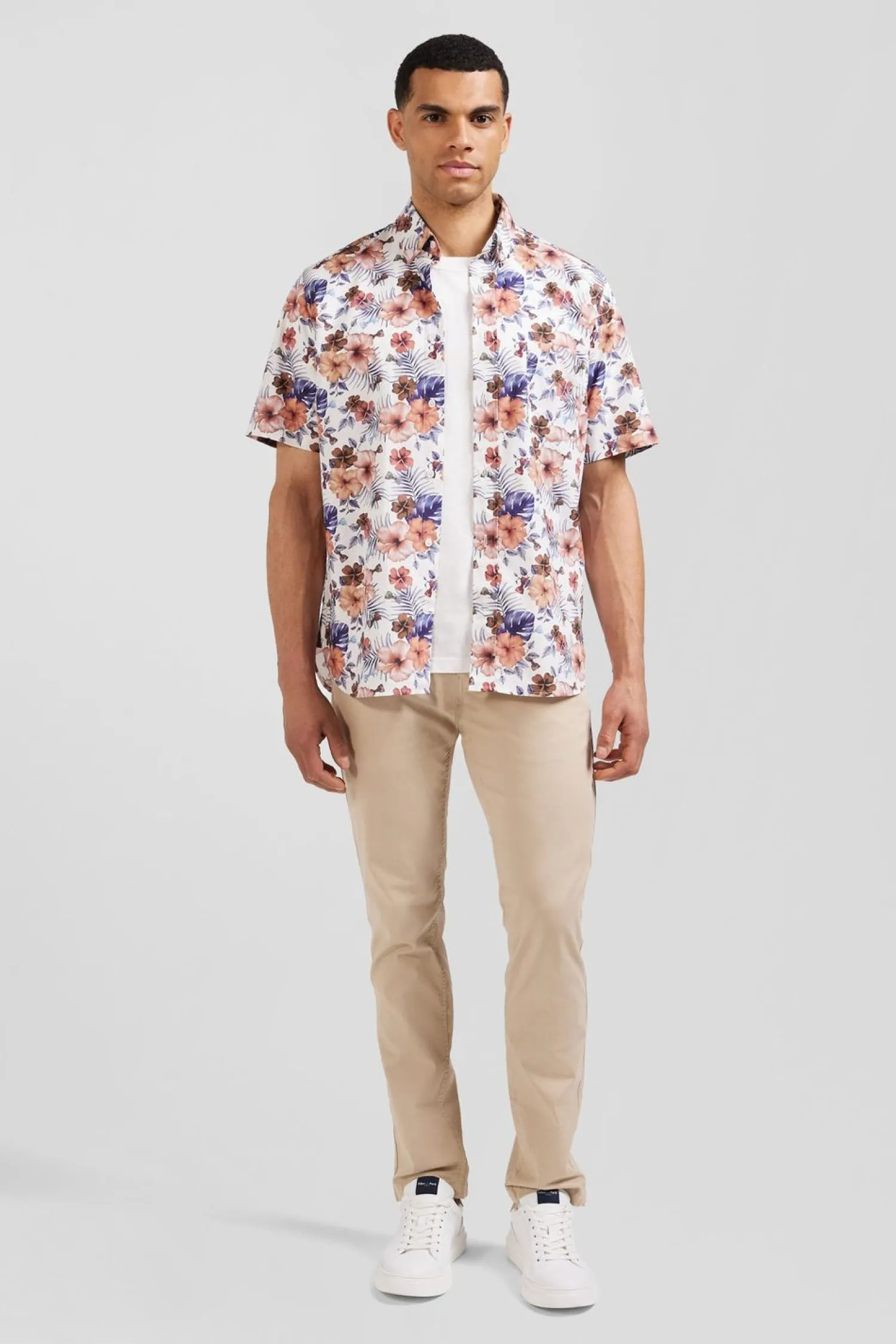 Clearance Cheiette Banche Ipriee Excuif Feur Homme Chemisettes