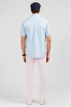 Discount Cheiette Beu Cair A Carreaux Homme Chemisettes