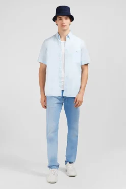 Cheiette Beu Cair En Coton Dobby Homme Chemisettes