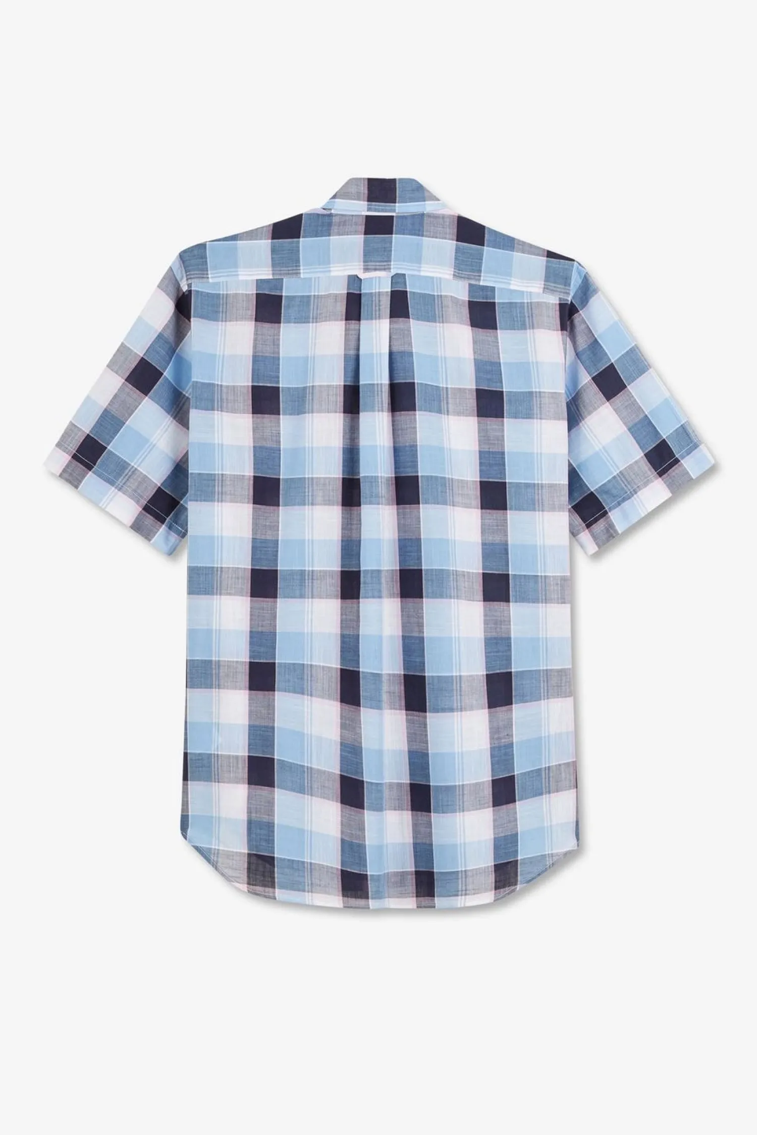 Sale Cheiette Beue A Carreaux Homme Chemisettes