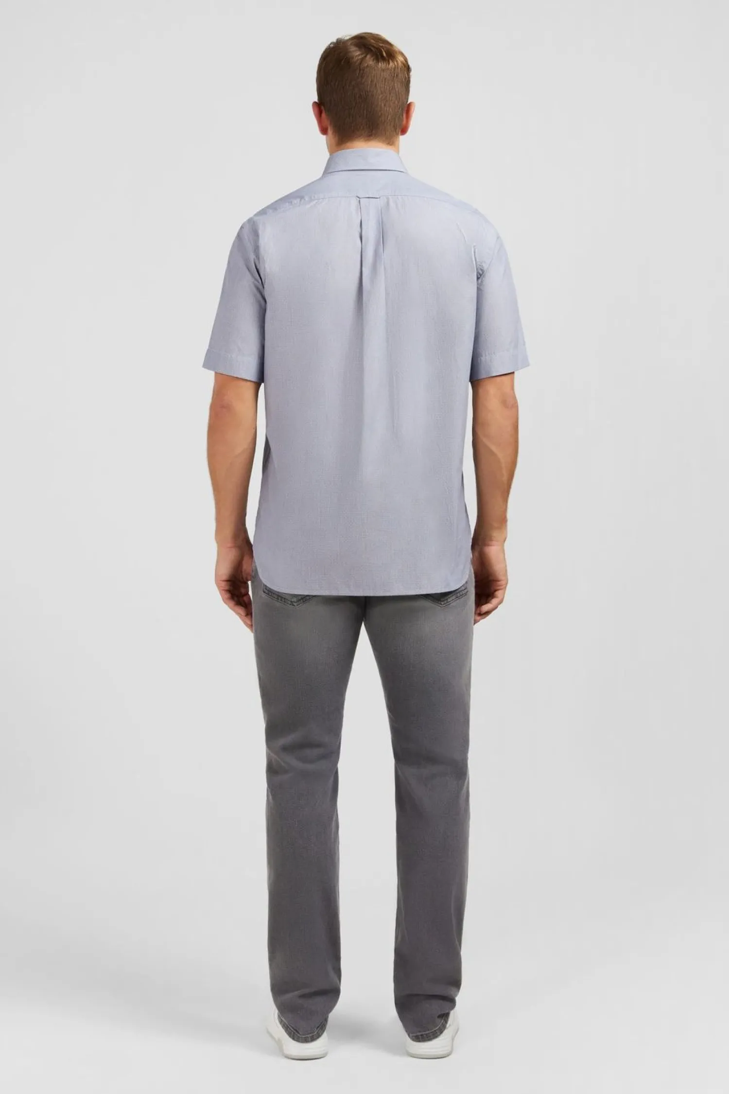 Cheiette Beue En Coton Dobby Homme Chemisettes