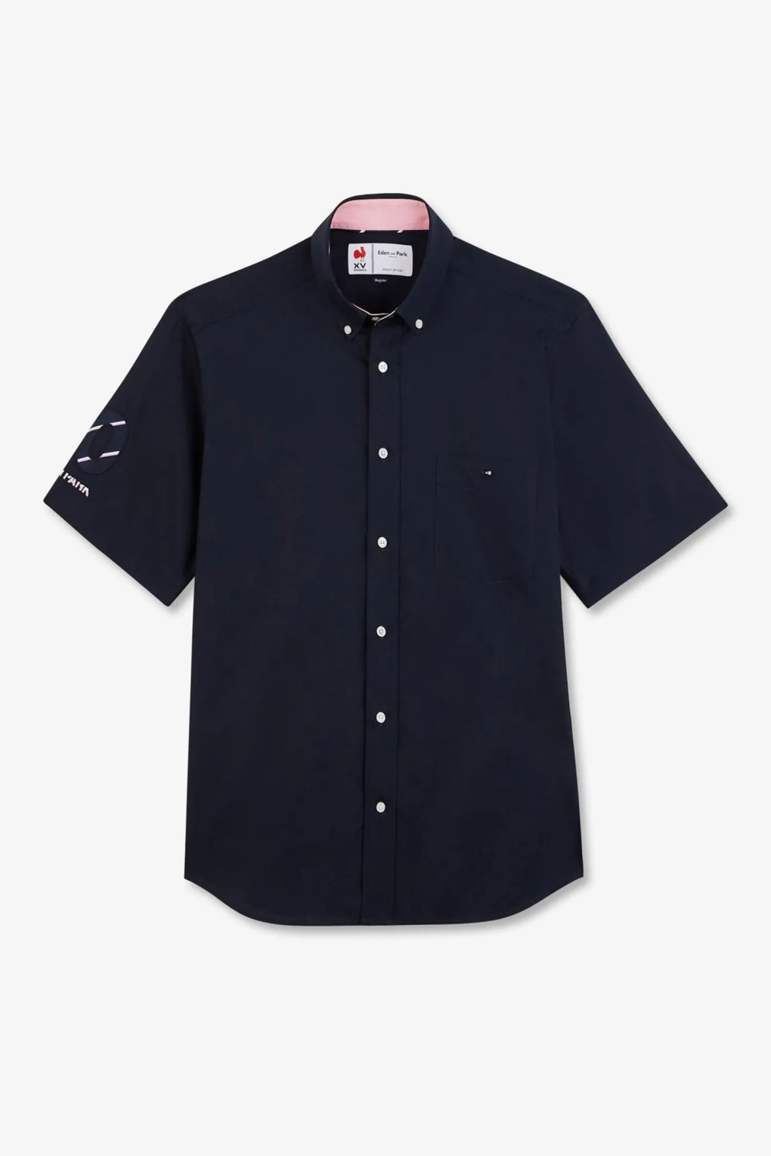 Outlet Cheiette Beu arine Brodee Xv De France Homme Chemisettes
