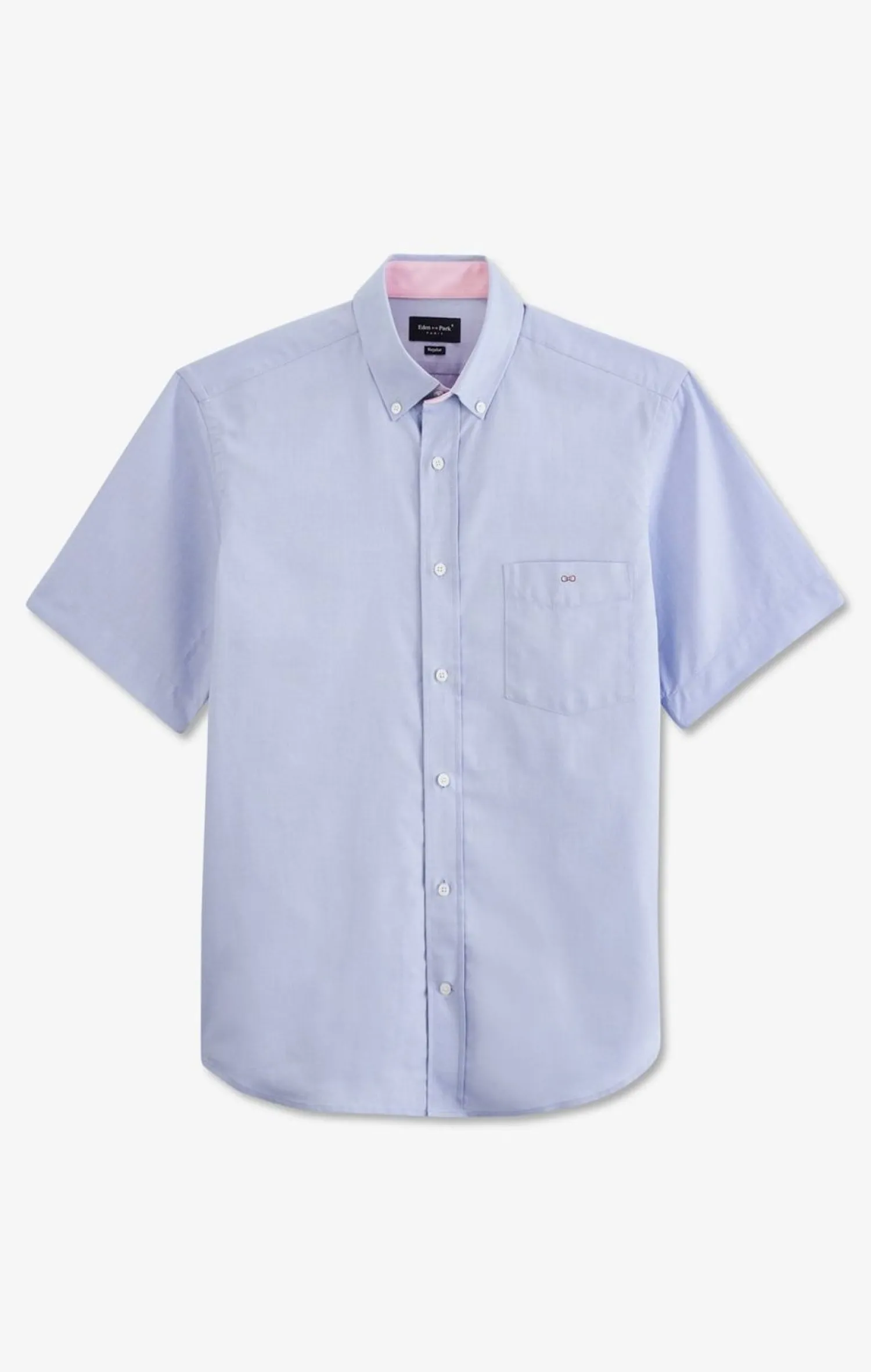 Discount Cheiette Beu Unie En Coton Homme Chemisettes