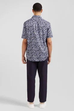 Cheiette En Coton Iprie arine Coupe Reguar Homme Chemisettes