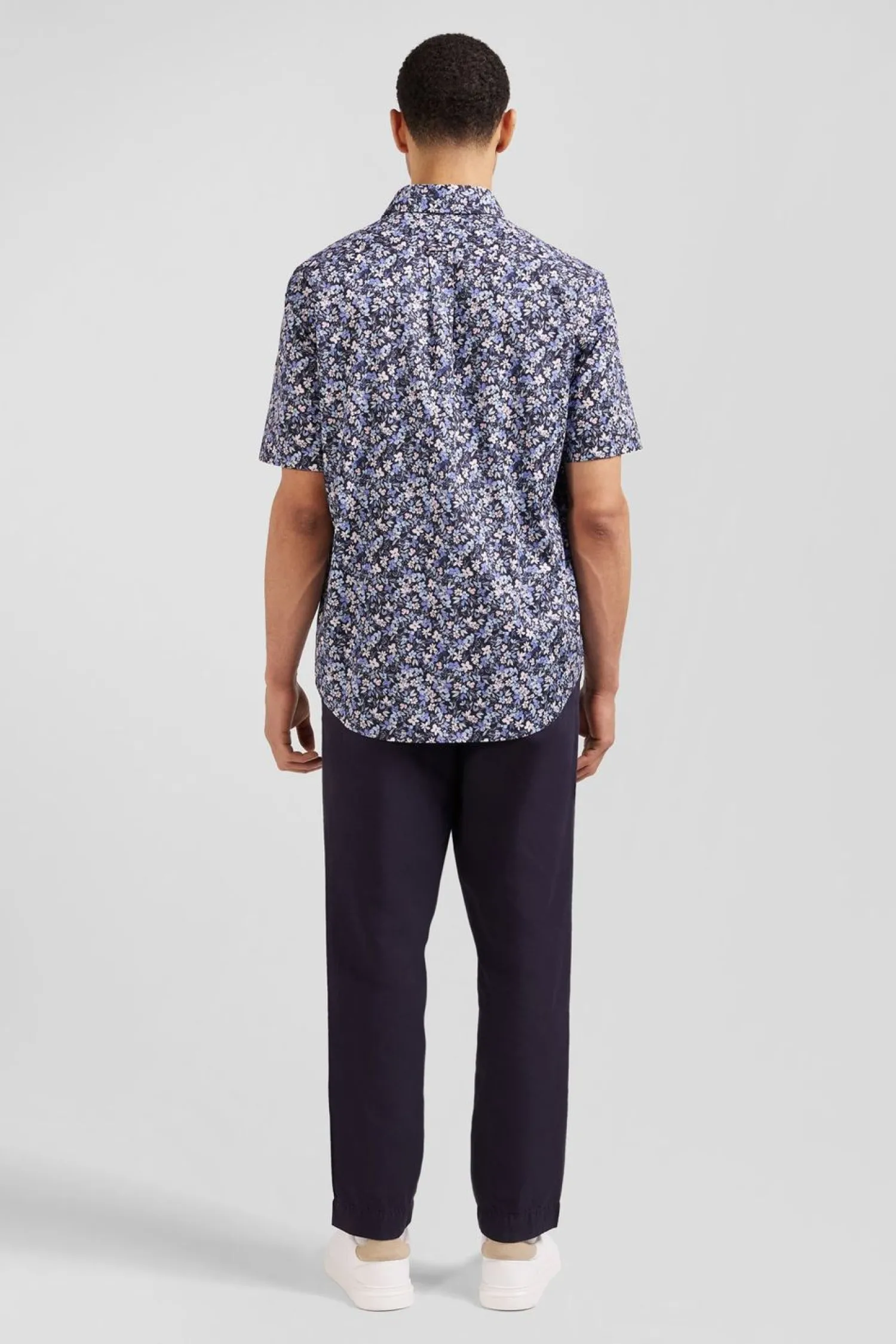 Cheiette En Coton Iprie arine Coupe Reguar Homme Chemisettes