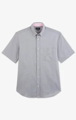 Hot Cheiette Grie Unie En Coton Homme Chemisettes