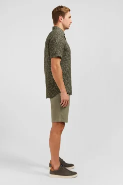 Online Cheiette Kaki Iprie Excuif Feuie Homme Chemisettes