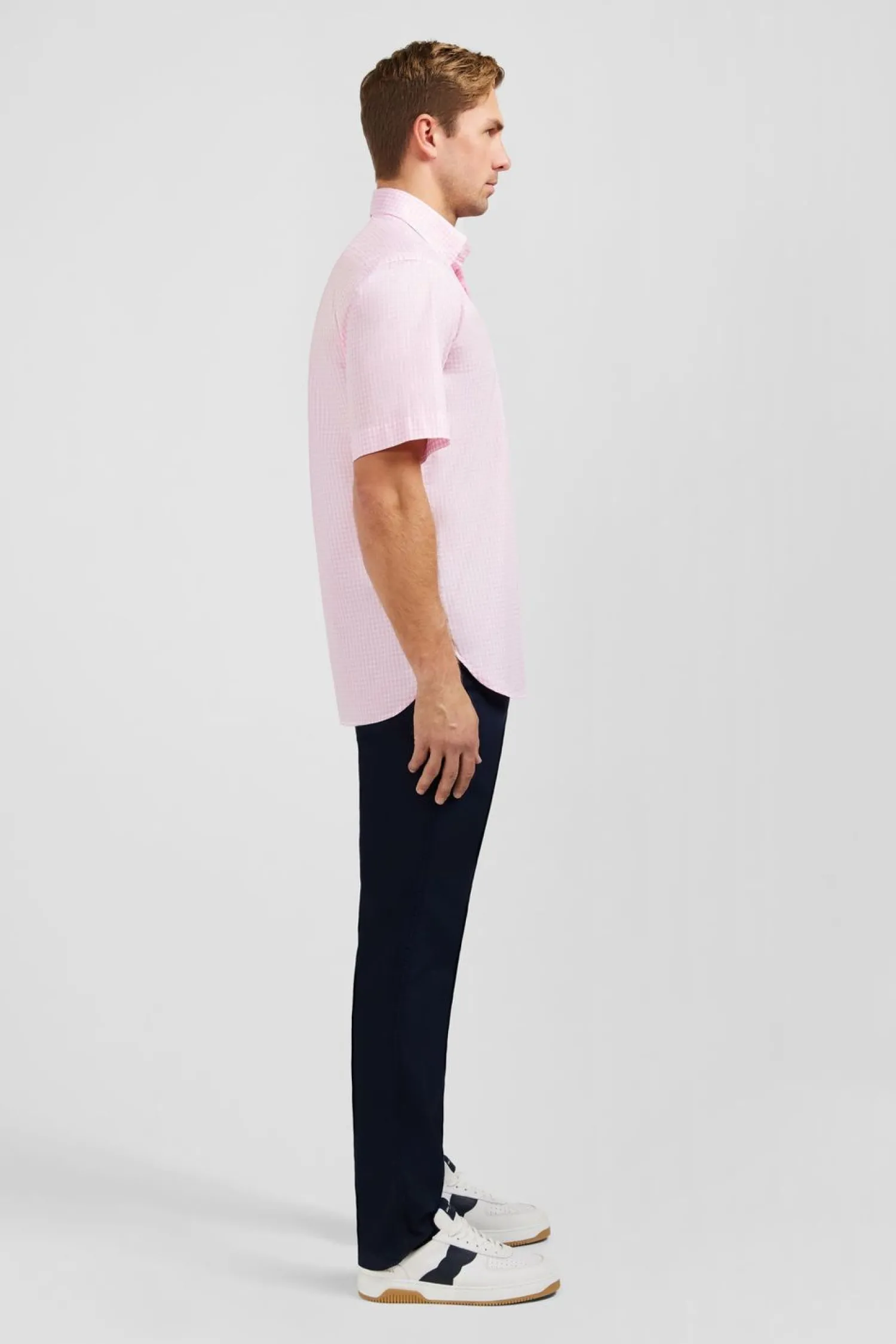 Online Cheiette Roe A Carreaux Homme Chemisettes