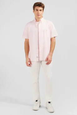 Discount Cheiette Roe A Rayure Homme Chemisettes