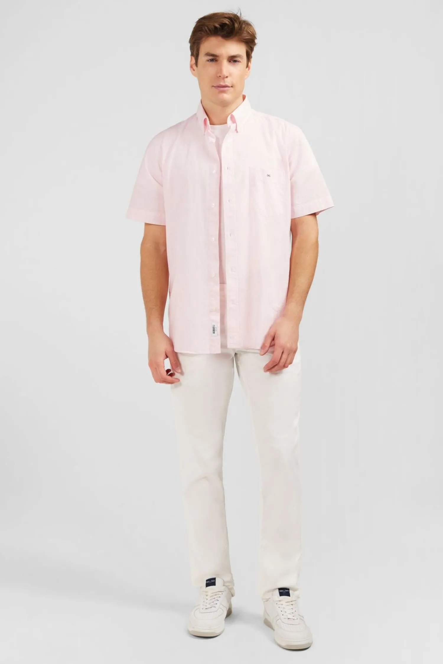Discount Cheiette Roe A Rayure Homme Chemisettes