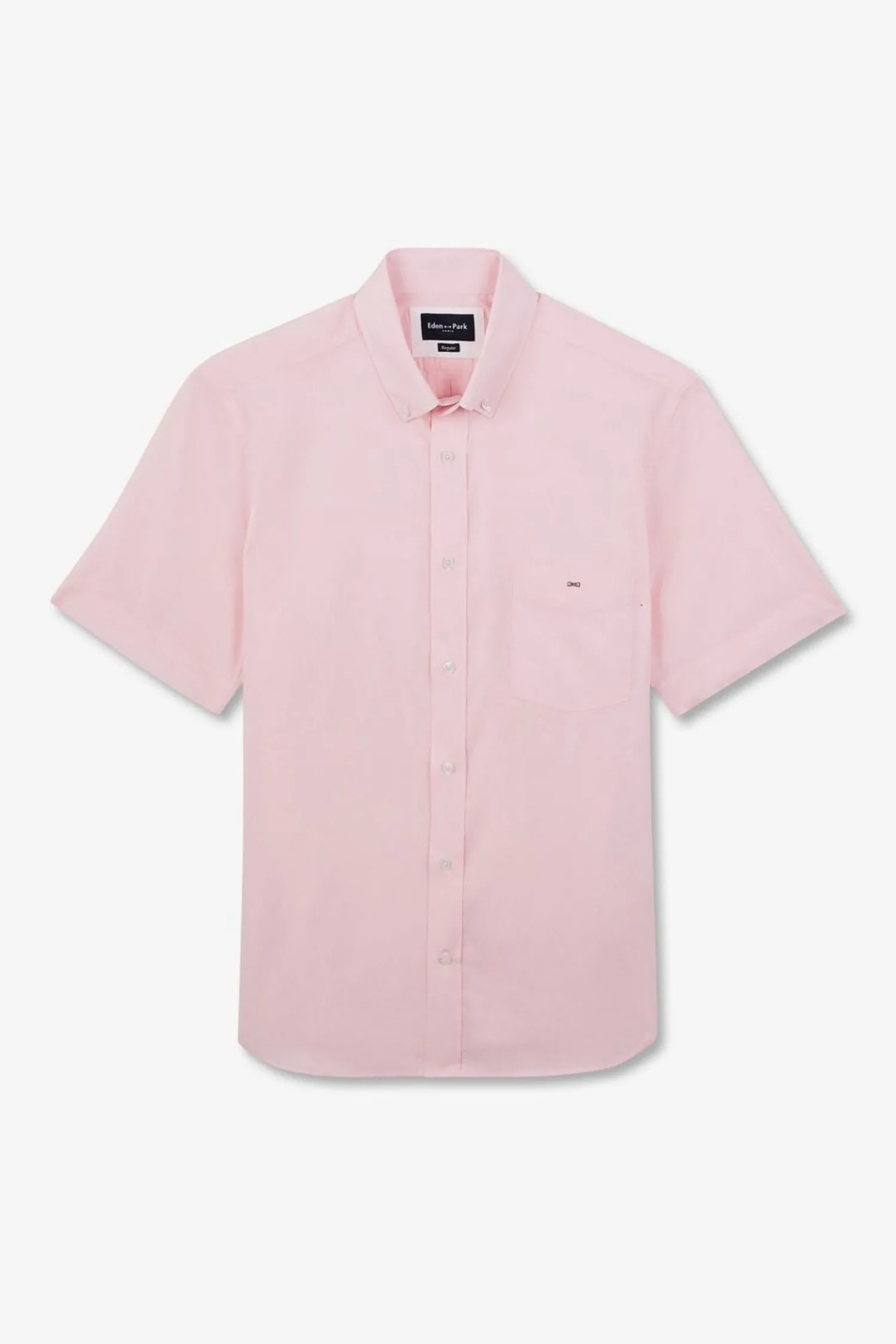 Sale Cheiette Roe En Coton Dobby Homme Chemisettes