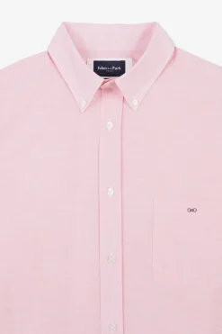 Clearance Cheiette Roe En Coton Dobby Homme Chemisettes