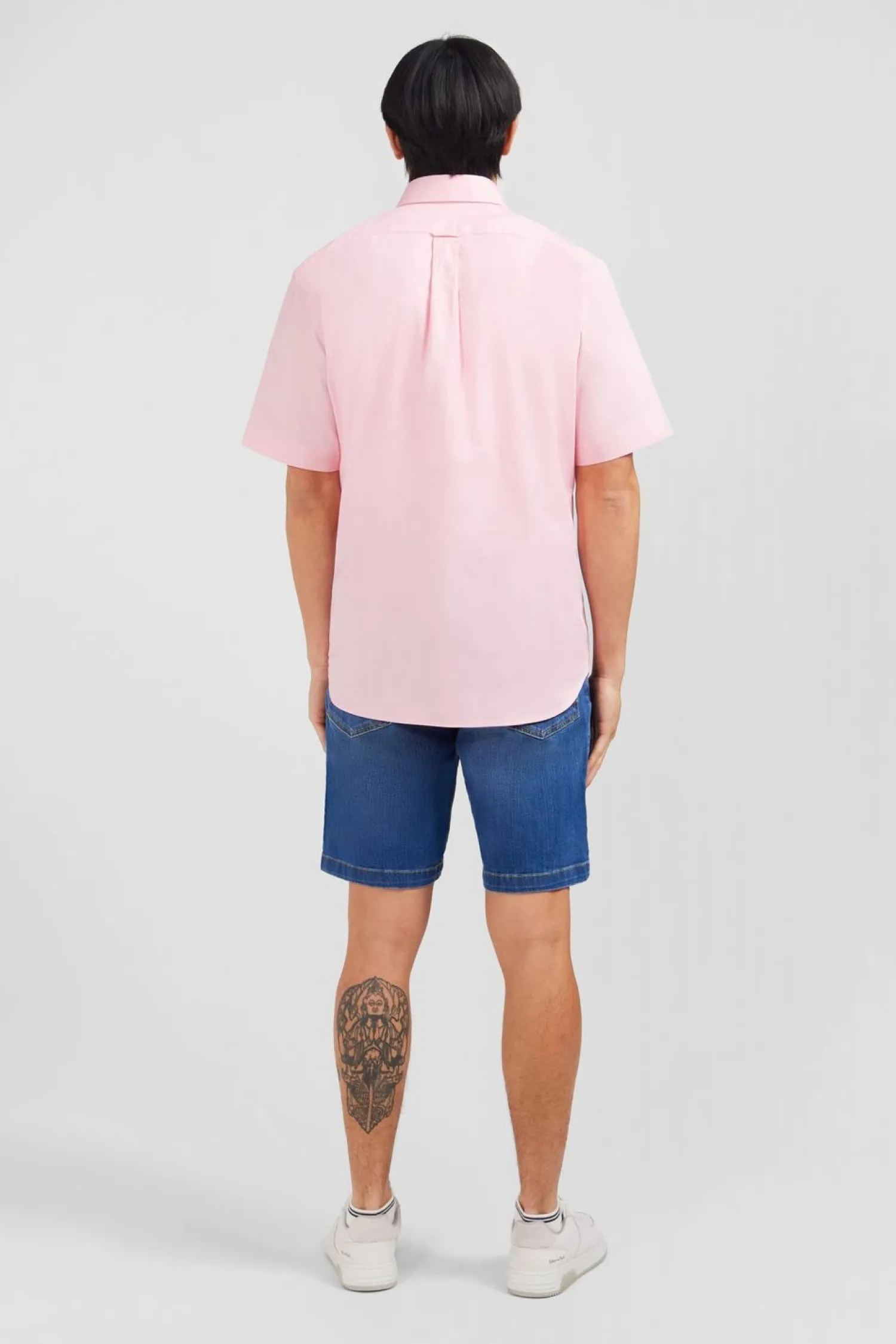 Best Cheiette Roe Unie En Coton Homme Chemisettes