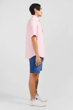 Best Cheiette Roe Unie En Coton Homme Chemisettes